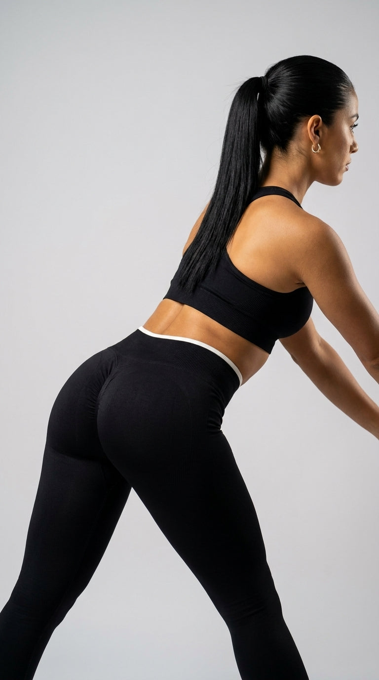 Curve™ Leggins Sculpting de Cintura Media · Compresión y Efecto Moldeador