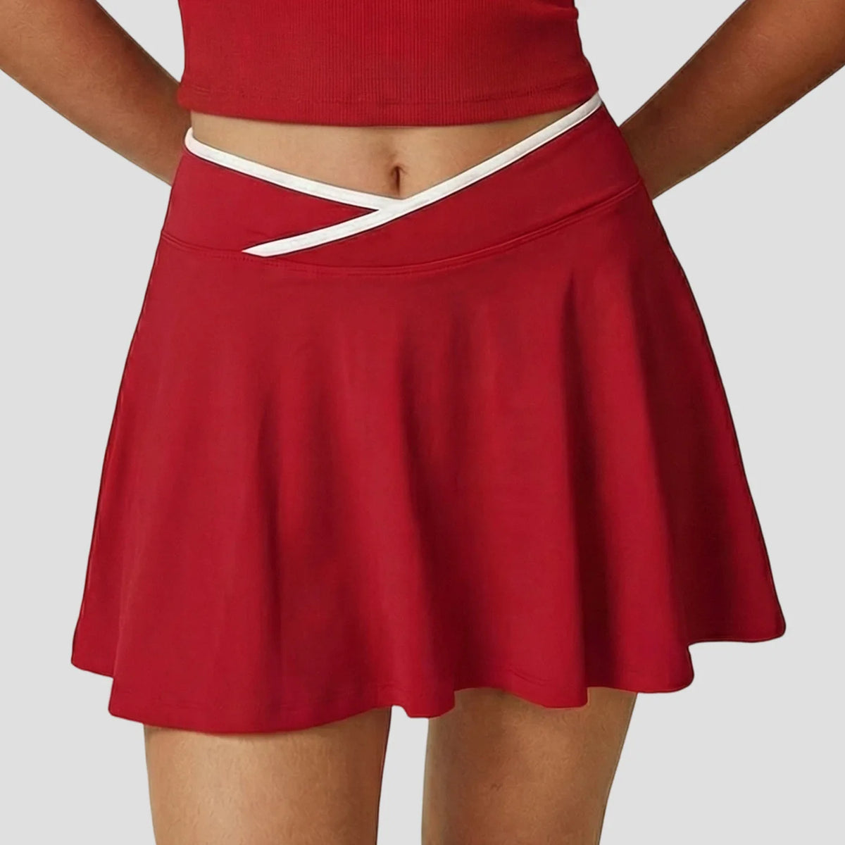 Curve™ Falda Tenis Flowy V-Waist