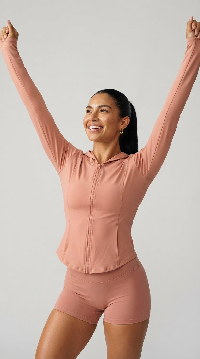 Core™ Chaqueta Deportiva con Capucha