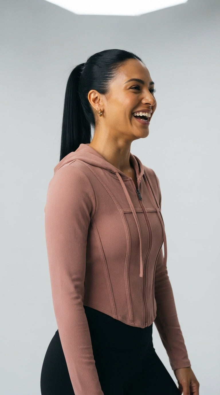 Core™ Chaqueta Deportiva con Capucha