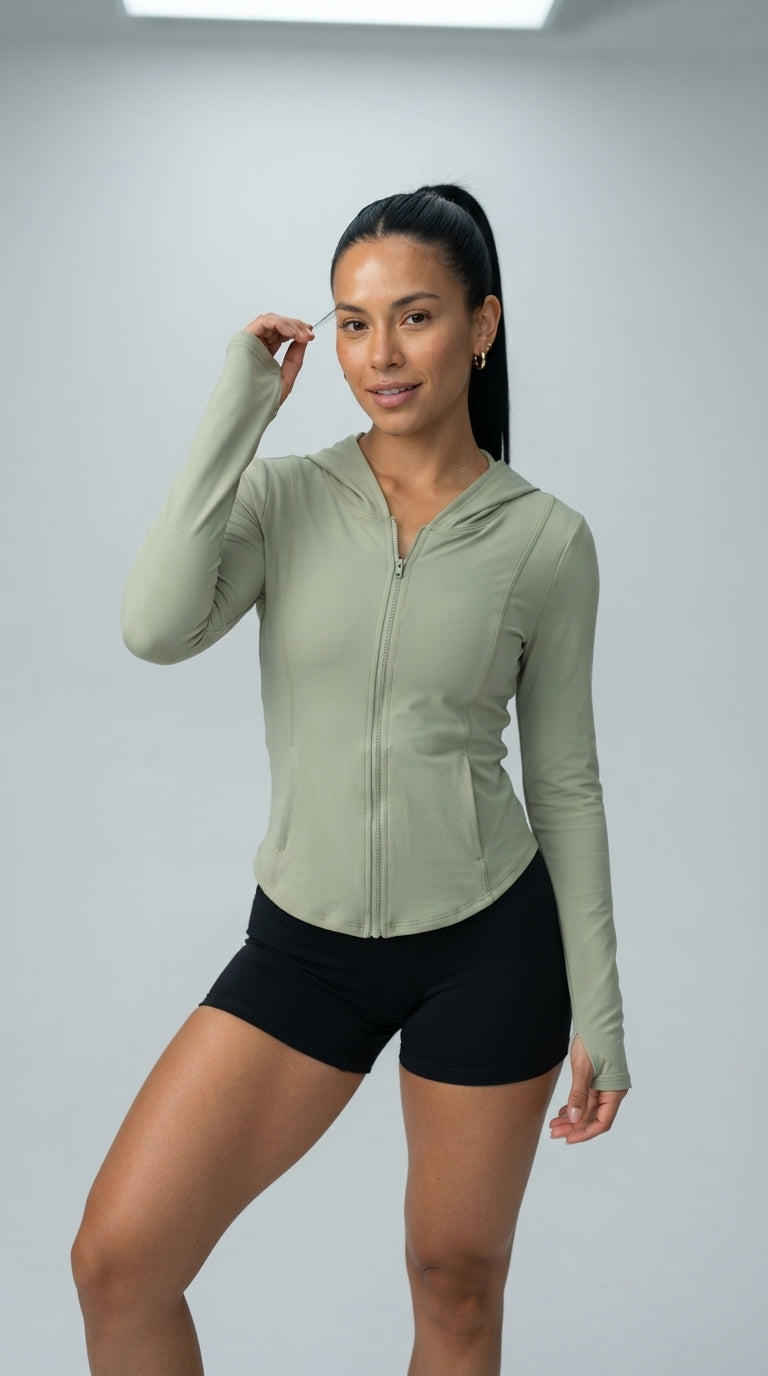 Core™ Chaqueta Deportiva con Capucha