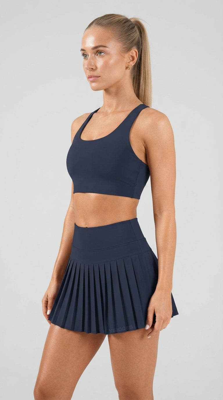 Motion™ Falda Deportiva Plisada